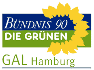 Logo der GAL | Bündnis 90/ Die Grünen in Hamburg