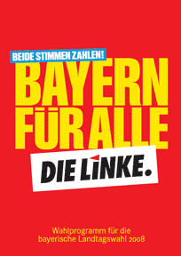 Wahlprogramm der Linken in Bayern zur Wahl 2008