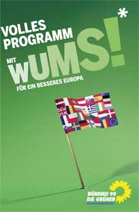 Europawahlprogramm von Bündnis 90/ Die Grünen zur Europawahl 2009