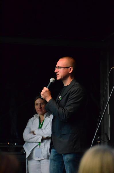 Hanfparade 2012, Georg Wurth bei seiner Rede
