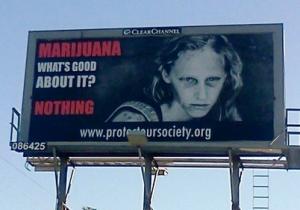 Anti-Measure 80 billboard paid for by the Drug Free America Foundation (Bild von Paul Stanford via Drug War Chronicle))