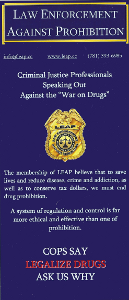 Flyer Law Enforcement Against Prohibition: LEAP
