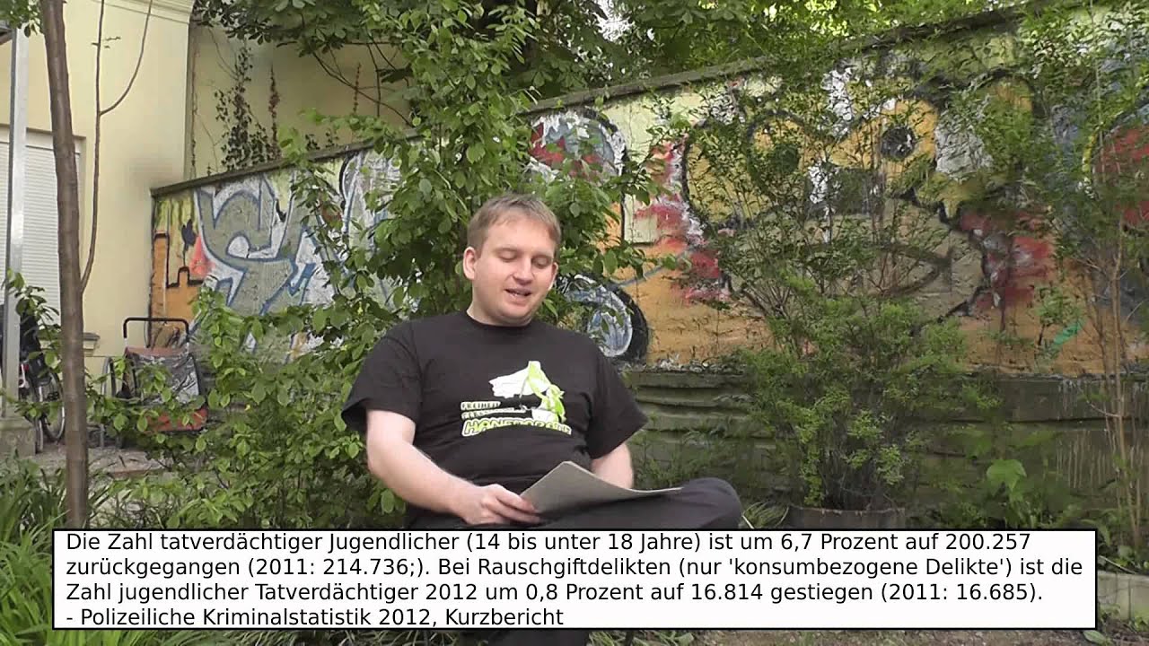 Video: Maximilian Plenert kommentiert die polizeiliche Kriminalstatistik 2012