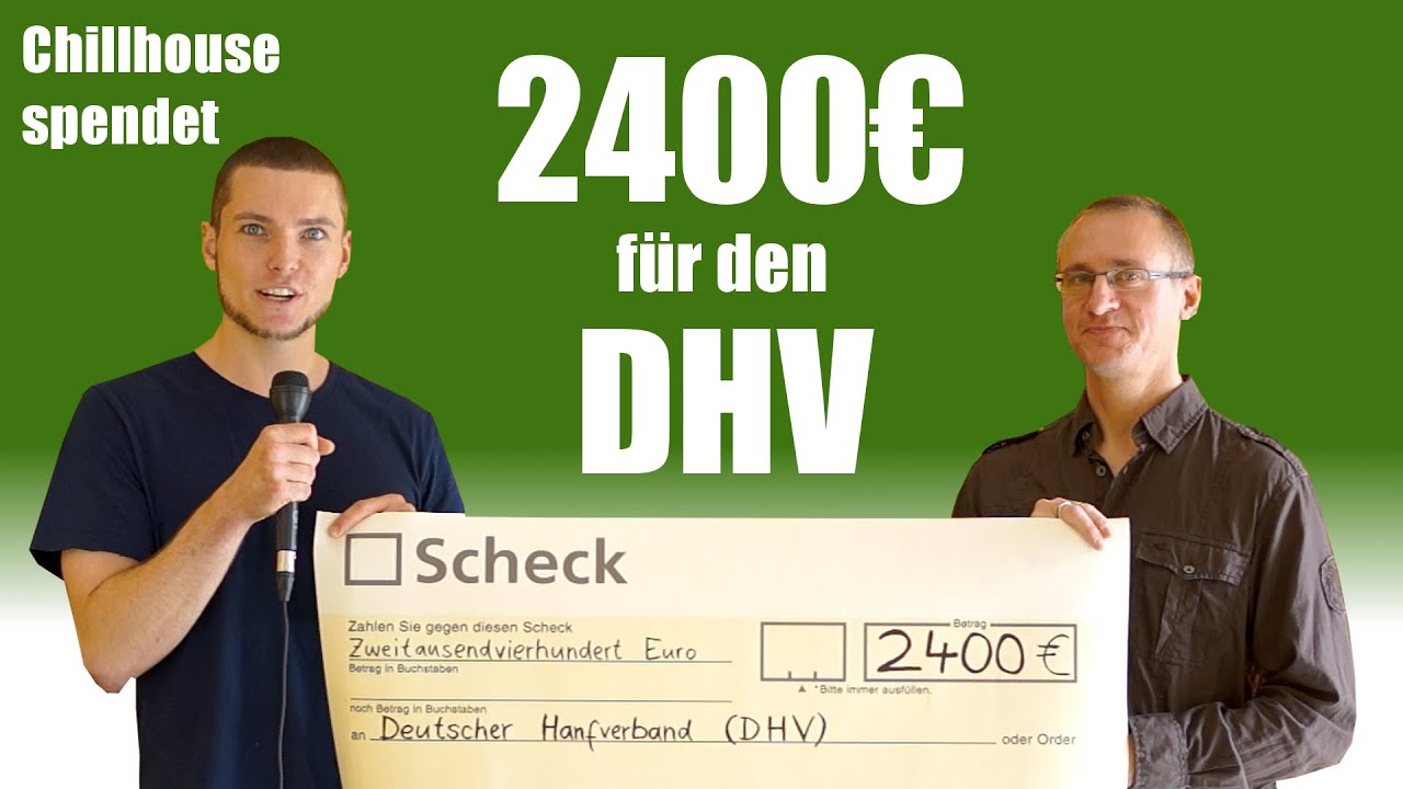 Chillhouse Losaktion 2014 für den Deutschen Hanfverband