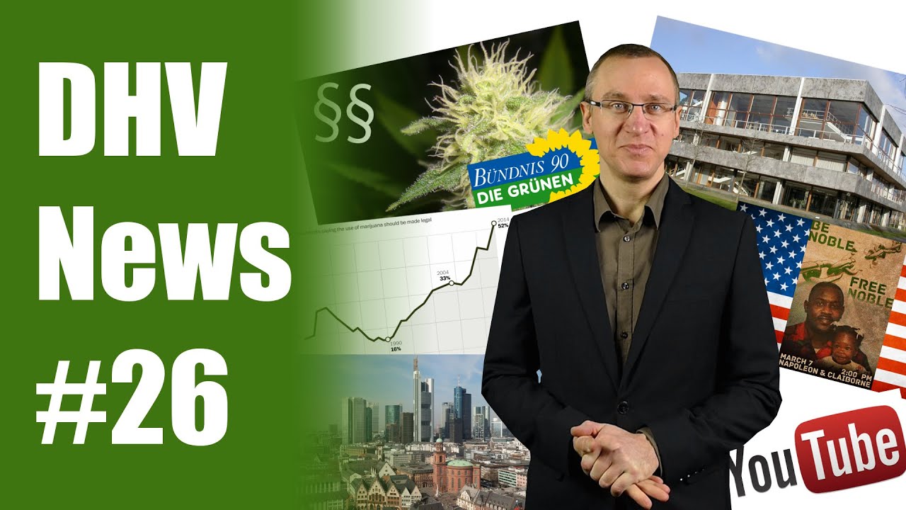 Cannabis-Kontrollgesetz der Grünen | Bundesverfassungsgericht | DHV News #26