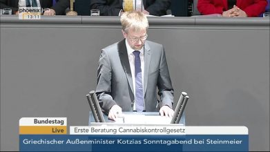Bericht zur Diskussion im Bundestag zum Cannabiskontrollgesetz