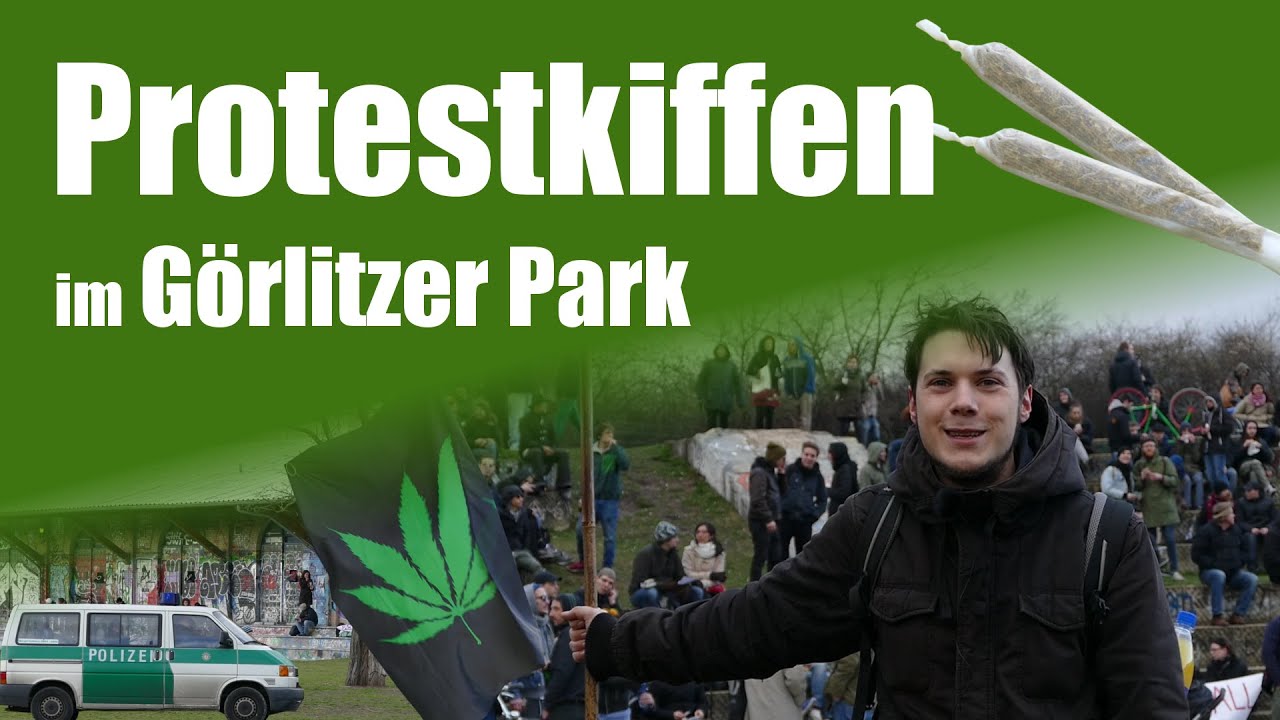 Über 500 Menschen beim Kiff-In im Görlitzer Park