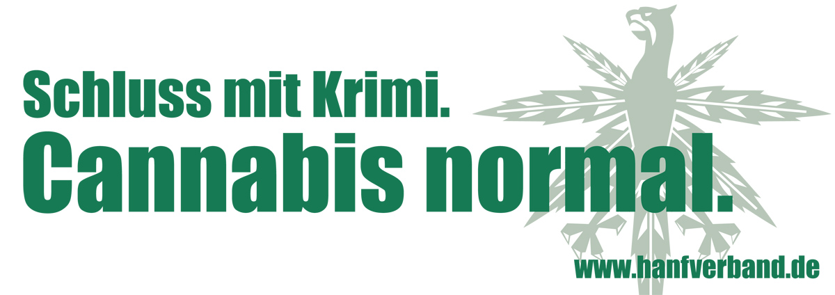 DHV-Anzeige: Schluss mit Krimi. Cannabis normal.