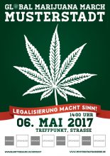 Global Marijuana March 2017 – Informationen für Organisatoren