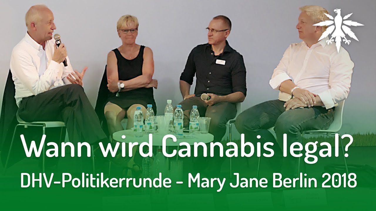 Video: “Wann wird Cannabis legal?” – DHV-Politikerrunde auf der Mary Jane 2018