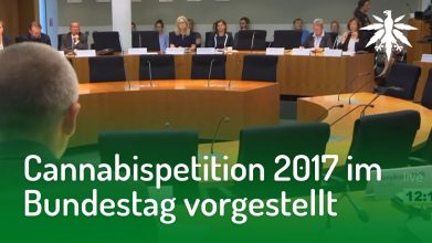Cannabispetition 2017 im Bundestag vorgestellt | DHV-Video-News #169