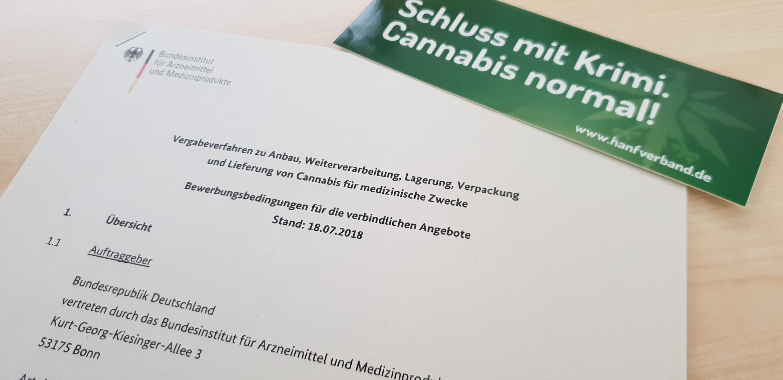 Cannabis made in Germany: Ausschreibung zum kommerziellen Anbau gestartet