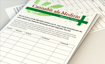 Cannabis als Medizin Petition 2018 – Jetzt Unterschriften sammeln!
