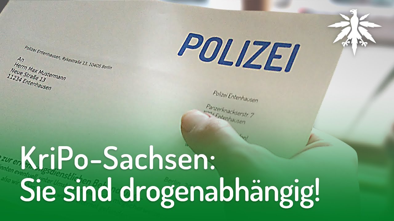 KriPo-Sachsen: Sie sind drogenabhängig! | DHV-Video-News #176