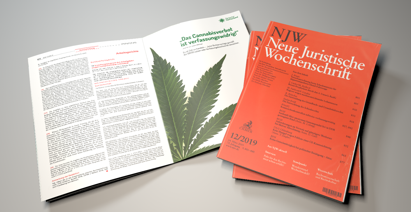 Verfassungsgericht hat Cannabisverbot auf der “ToDo-Liste 2022”