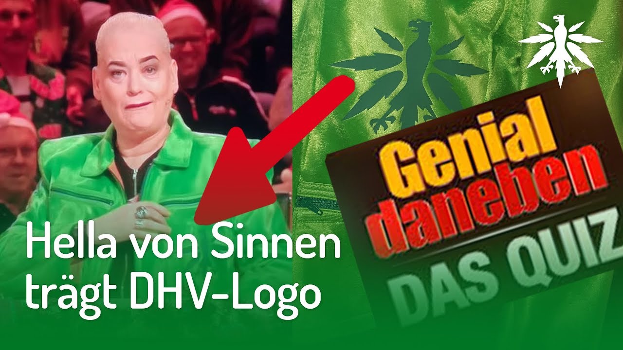 Hella von Sinnen trägt DHV-Logo | DHV-Video-News #229