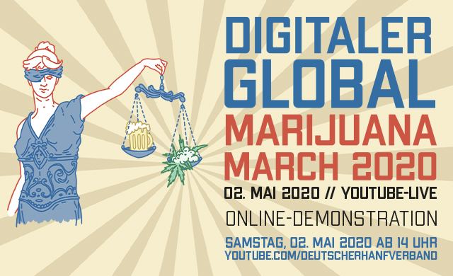 Global Marijuana March goes digital – Deutscher Hanfverband demonstriert online für Cannabislegalisierung