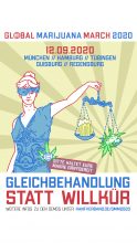 Global Marijuana March: Demonstrationen in fünf deutschen Städten am 12.09.2020