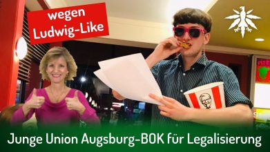 Junge Union Augsburg-BOK für Legalisierung | DHV-Video-News #303