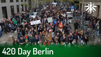420 Day Berlin – Impressionen von der Demo