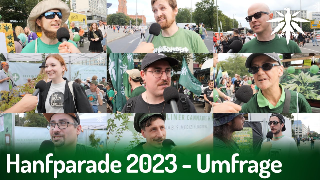Hanfparade 2023 – Die letzte in der Illegalität? (Video)
