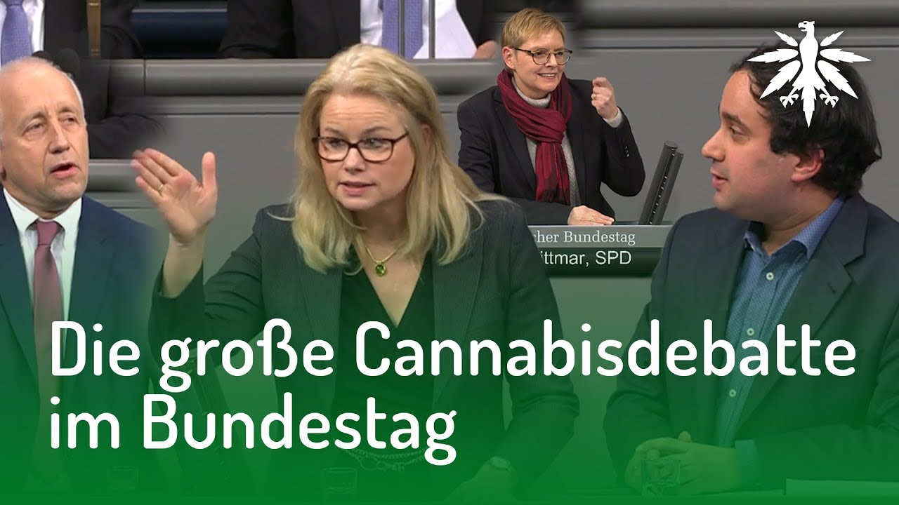 Die große Cannabisdebatte im Bundestag | DHV-Video-News #155