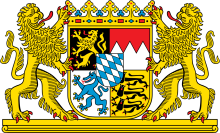 Wappen von Bayern.