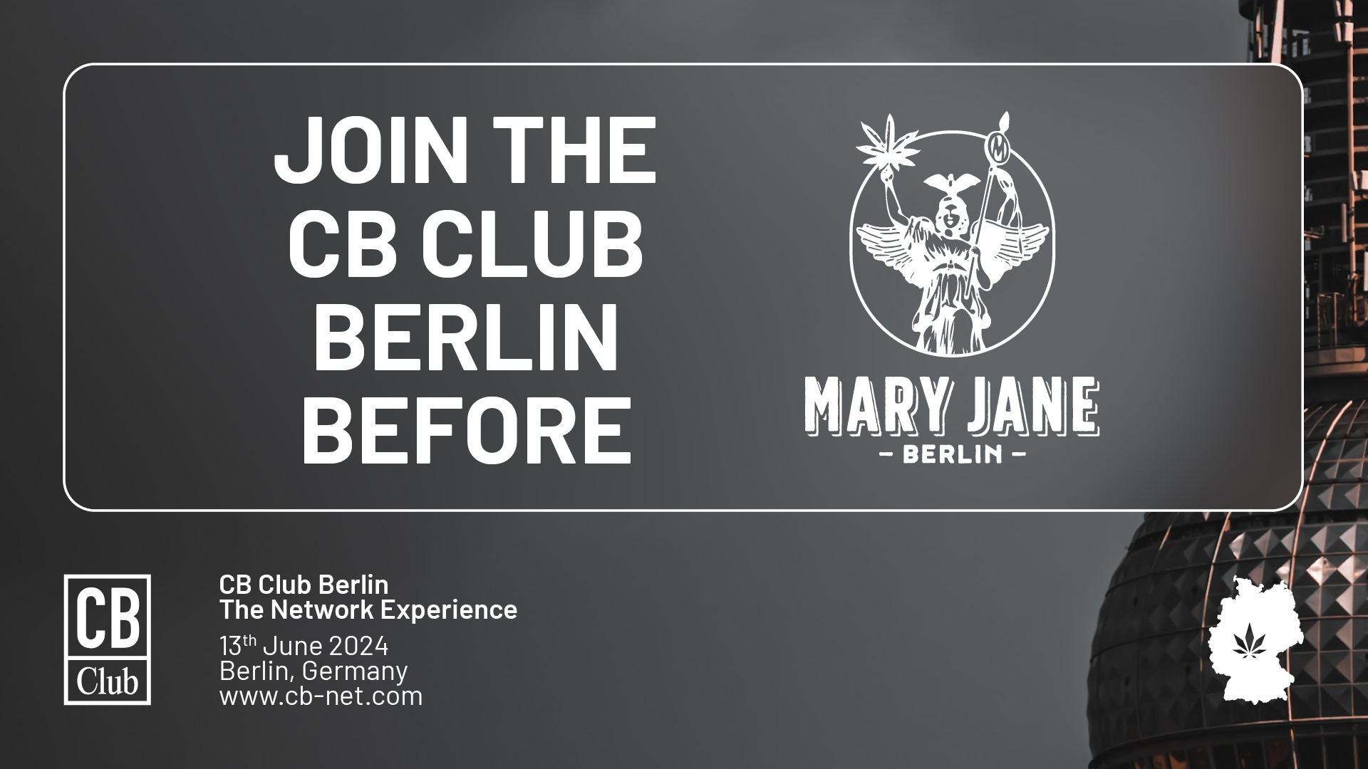 Berlin: CB Club Berlin - The Network Experience