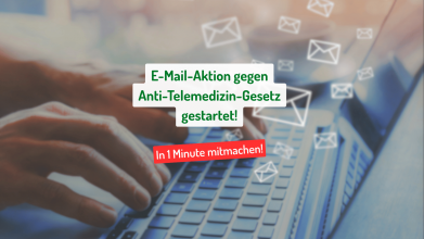 E-Mail-Aktion an CDU/CSU – Telemedizin erhalten