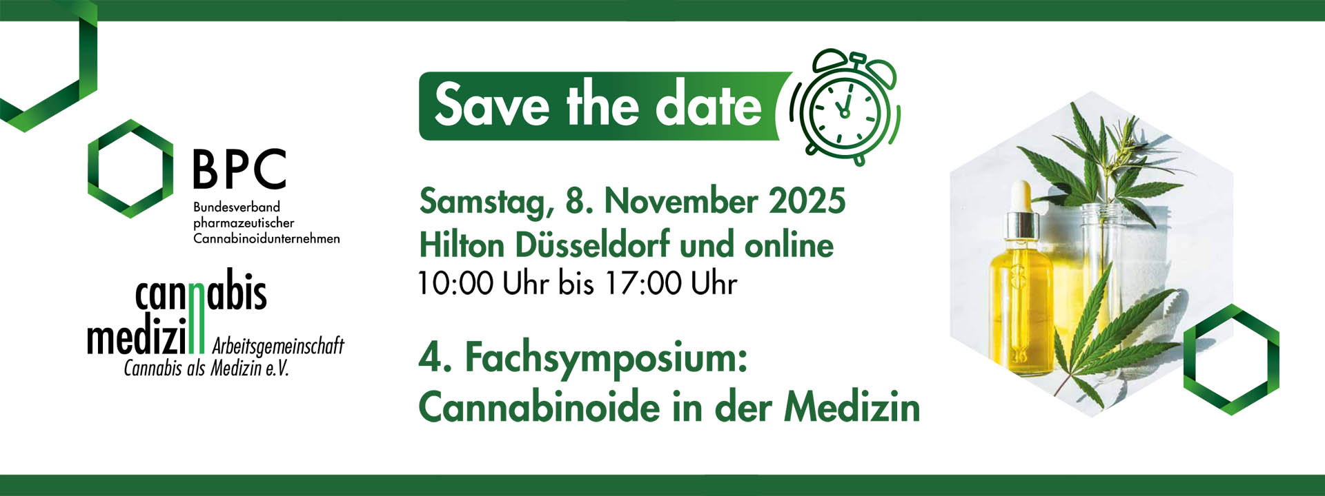 Düsseldorf: 4. Fachsymposium Cannabinoide in der Medizin (auch online)
